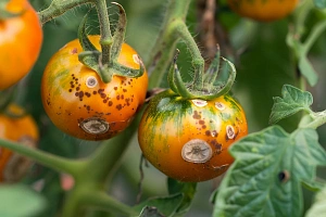 Что означают пятна на плодах томата