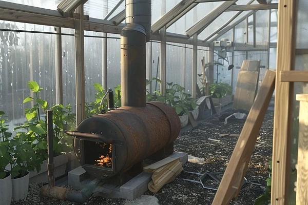ironfoundersson25_heating_of_a_simple_greenhouse_in_a_suburban__a5fd5e50-69b9-40c1-bf1c-ca4a158927a6.webp